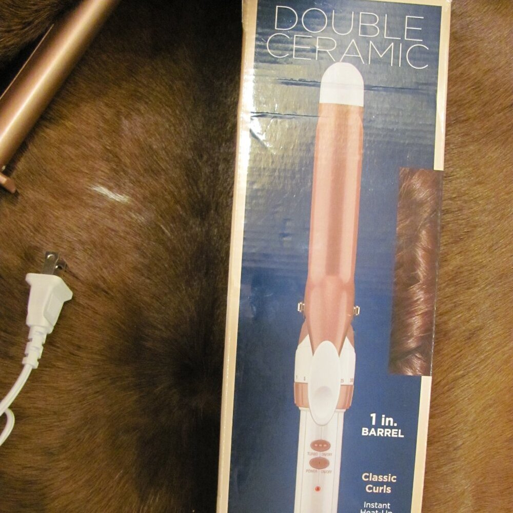 Conair®‎ Double Ceramic Curling Iron NIP